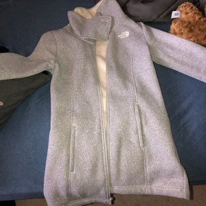 North face long outerwear